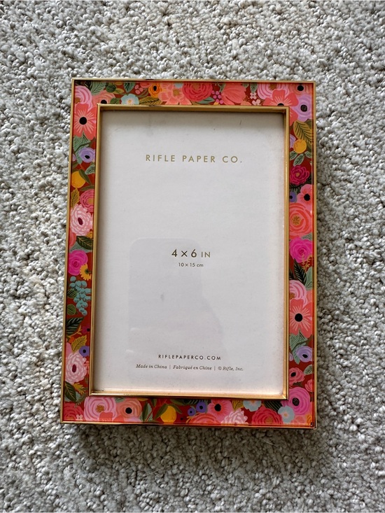 Rifle Paper Co. Other - Rifle Paper Co. Floral 4x6 Picture Frame